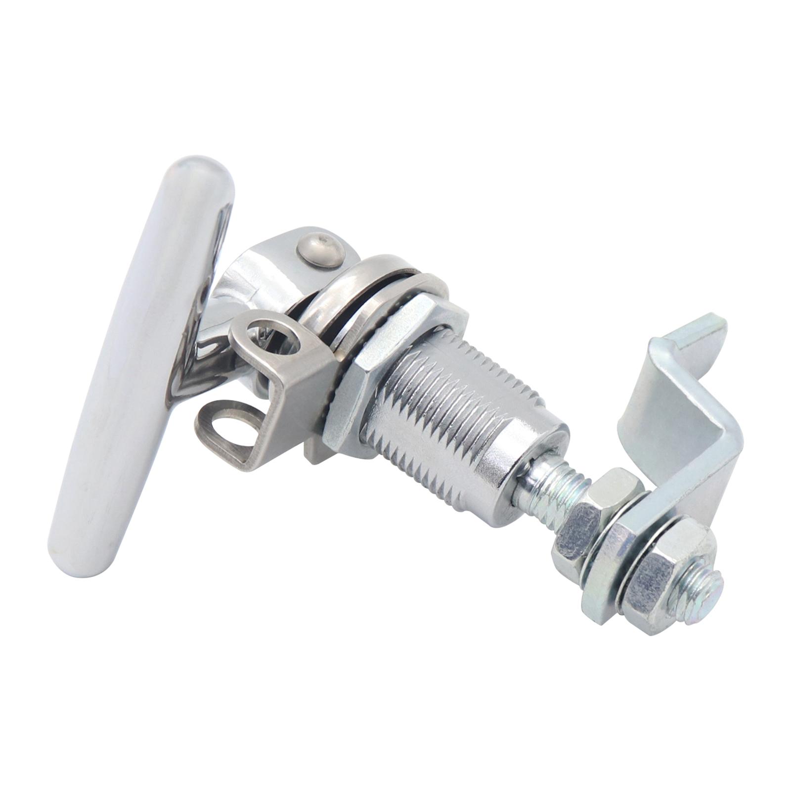 Ioensy - Cerradura De Puerta Rv Con Manija En T, Aleación De Zinc Profesional Para Vehículos, Remolques De Barcos