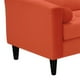 thumbnail image 3 of Sofa Retro 3cg Felpa 00 Naranja, 3 of 6