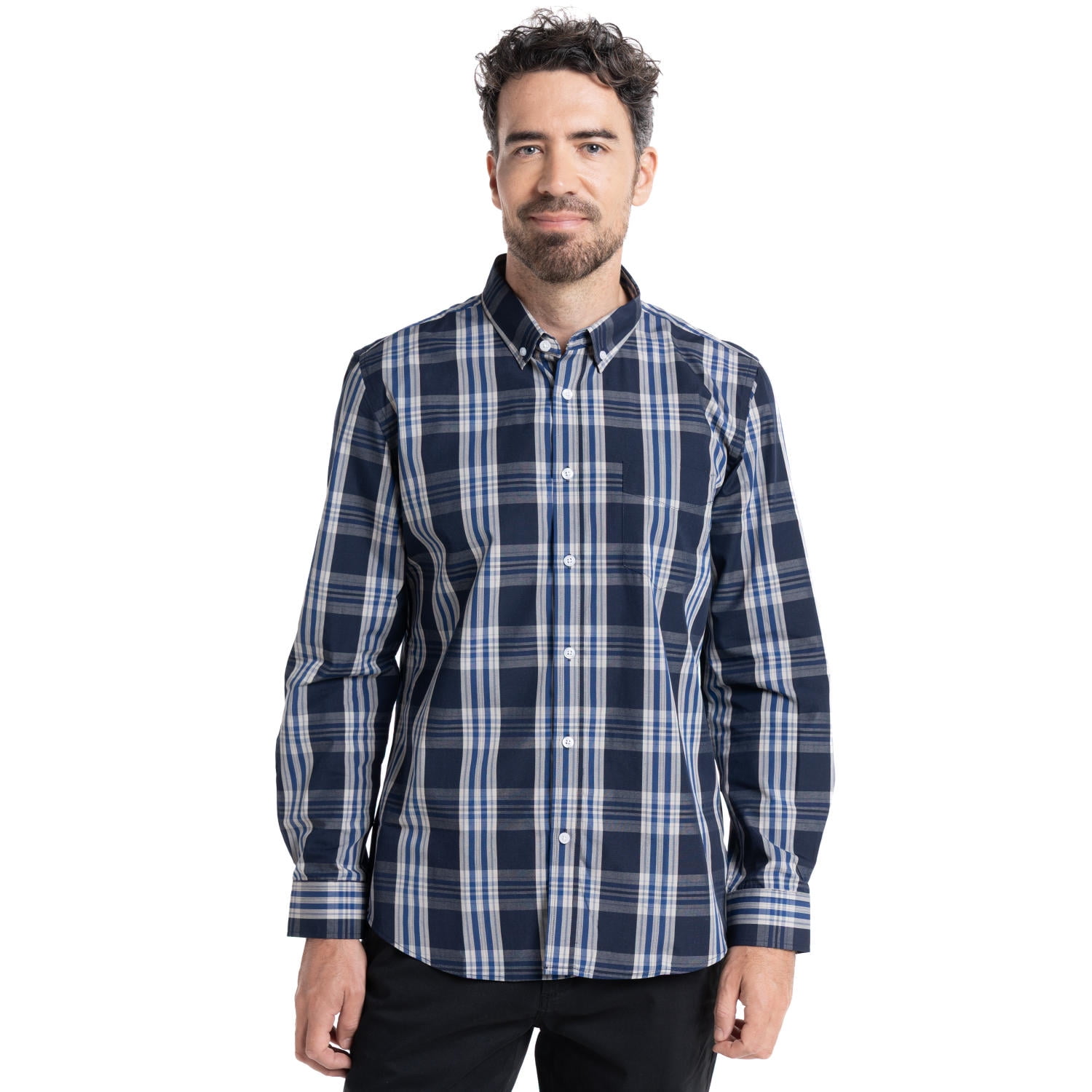 Truval - Camisa Trevira Cuadros