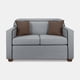 thumbnail image 2 of SOFA ZAFIRO 2 CUERPOS GRIS, 2 of 6
