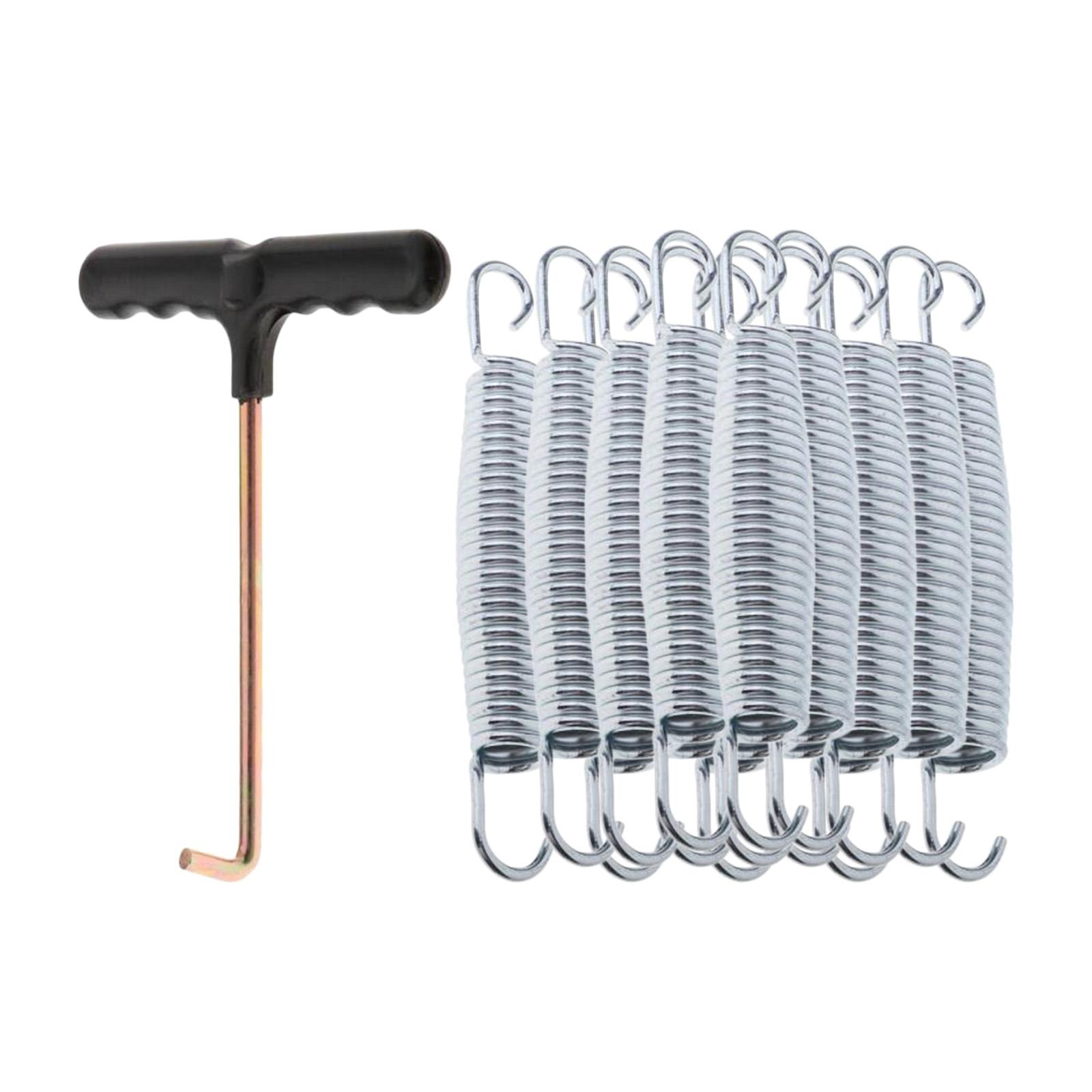 Ioensy - Muelles De Trampolín Para Exteriores, Repuesto De Piezas De Trampolín Resistentes, Resorte De 12Cm, 15 Uds.