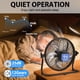 thumbnail image 5 of Feltar Ventilador Solar de 16" – Ventilador Portátil Silencioso Impermeable Recargable de 24000mAh para Exteriores, Acampar, Casa para Mascotas, 5 of 8