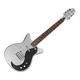 thumbnail image 2 of Guitarra Eléctrica Danelectro Silver Metal Flake 59Mj Smf, 2 of 2