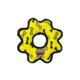 thumbnail image 1 of Juguete para perros TUFFY Ultimate Gear Ring-Squeakers Junior Yellow Bone, 1 of 1