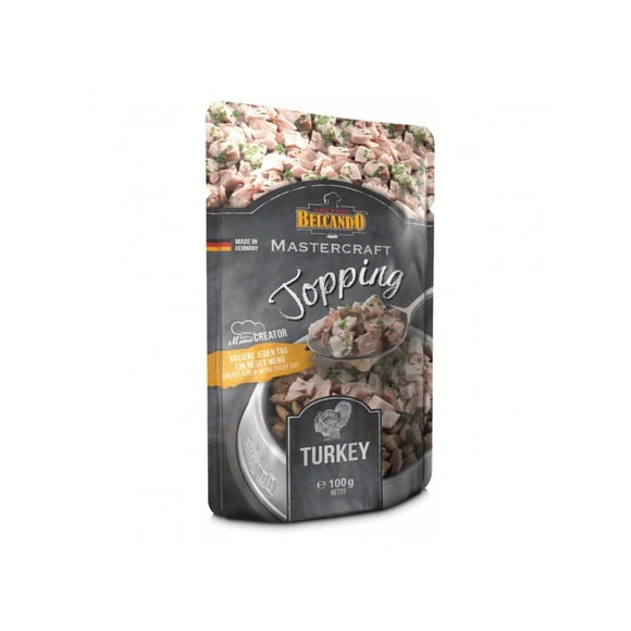 Alimento Belcando Mastercraft Topping Sabor Pavo - Pouch 100gr amarillo 511745-1