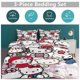 thumbnail image 5 of Hello Kitty Print Bedding Set Pattern Duvet Cove Set 3 Pieces 1 Quilt Cover And 2 Pillowcases for Women Men Teens, 5 of 5