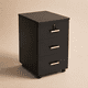 thumbnail image 2 of Gabinete Archivero Negro  con 3 Cajones y Llave para Oficina o Home Office, 2 of 7