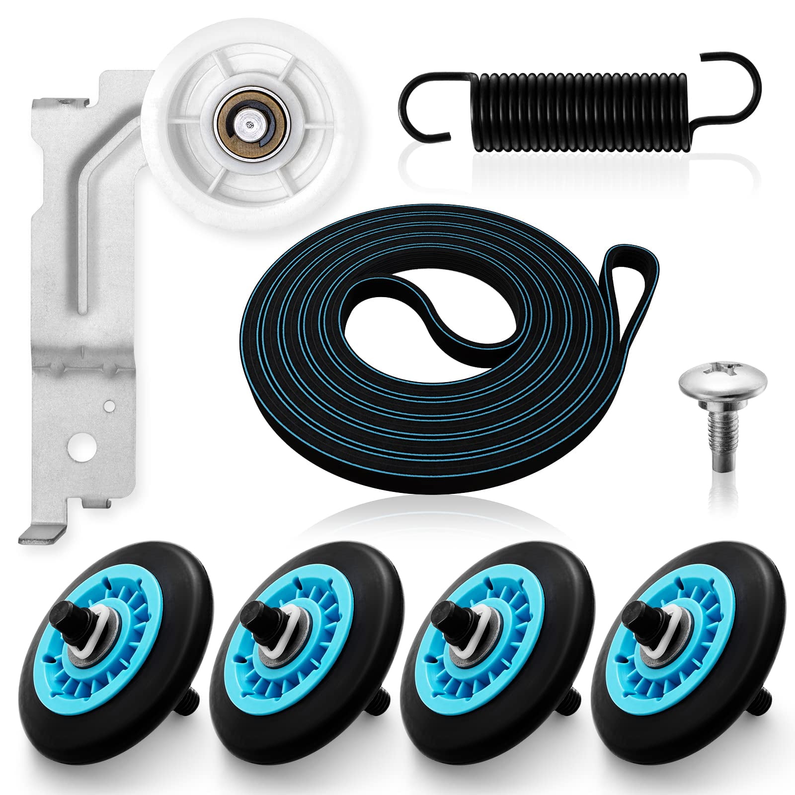 Kit De Reparación De Secadora Azdele Para Samsung Dc97-16782a Roller
