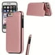 thumbnail image 1 of Premium Leather Flip Wallet Case with Card Slots & Magnetic Closure for Apple iPhone 6/7/8/X/XS/Plus, 1 of 3