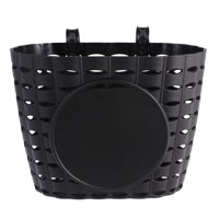 Ioensy - Cesta De Almacenamiento De Bicicleta Portátil Para Niños Extraíble Ajustable Para Bicicleta De Montaña Negro