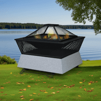 Igpro - Fogon Parrilla A La Piedra 54X54X43Cm