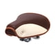 thumbnail image 4 of Sillín de Bicicleta Vintage, Asiento de Bicicleta Clásico con Absorción de Impacto, Remache Retro, Cojín de Resorte, Sillín de Bicicleta para Biciclet Marrón, 4 of 5