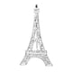 thumbnail image 1 of Broche Romántico Con Diseño De La Torre Eiffel Con Regalo De Diamantes De Imitación/boda/bufanda, 1 of 1
