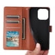thumbnail image 5 of Funda Cartera para iPhone 14 con Tarjetero, Soporte y Cordón - Protección Marrón, 5 of 5