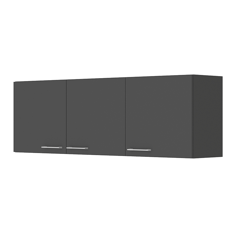 Vekkahome - Mueble Aereo Opie Grafito 14O Cm