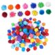 thumbnail image 4 of 200 Piezas De Bolas De Pompones Suaves Para Decoraciones Navide?as, Decoración De Fiesta, Purpurina De 2 Cm, 4 of 5