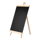 thumbnail image 1 of Pizarra negra de tiza con atril de madera 25 x 48 cm, 1 of 3
