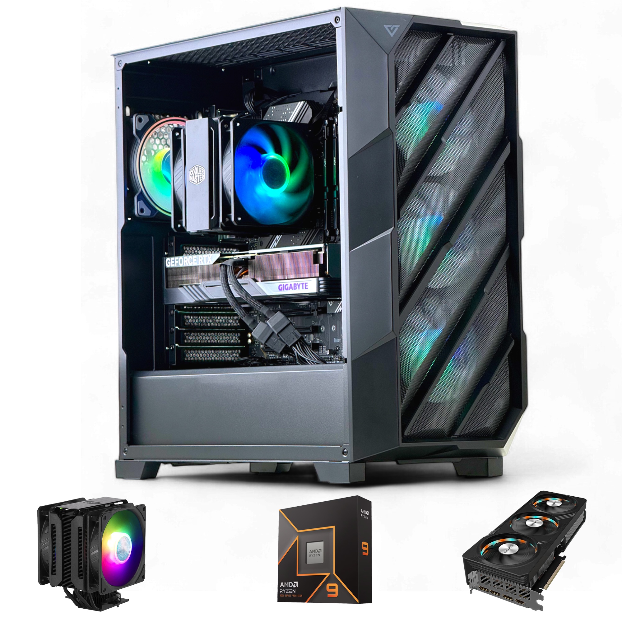 Hyperpc.Cl - Pc Gamer Amd Ryzen 9 9900X3D 32Gb 1Tb Rtx 5080 16Gb