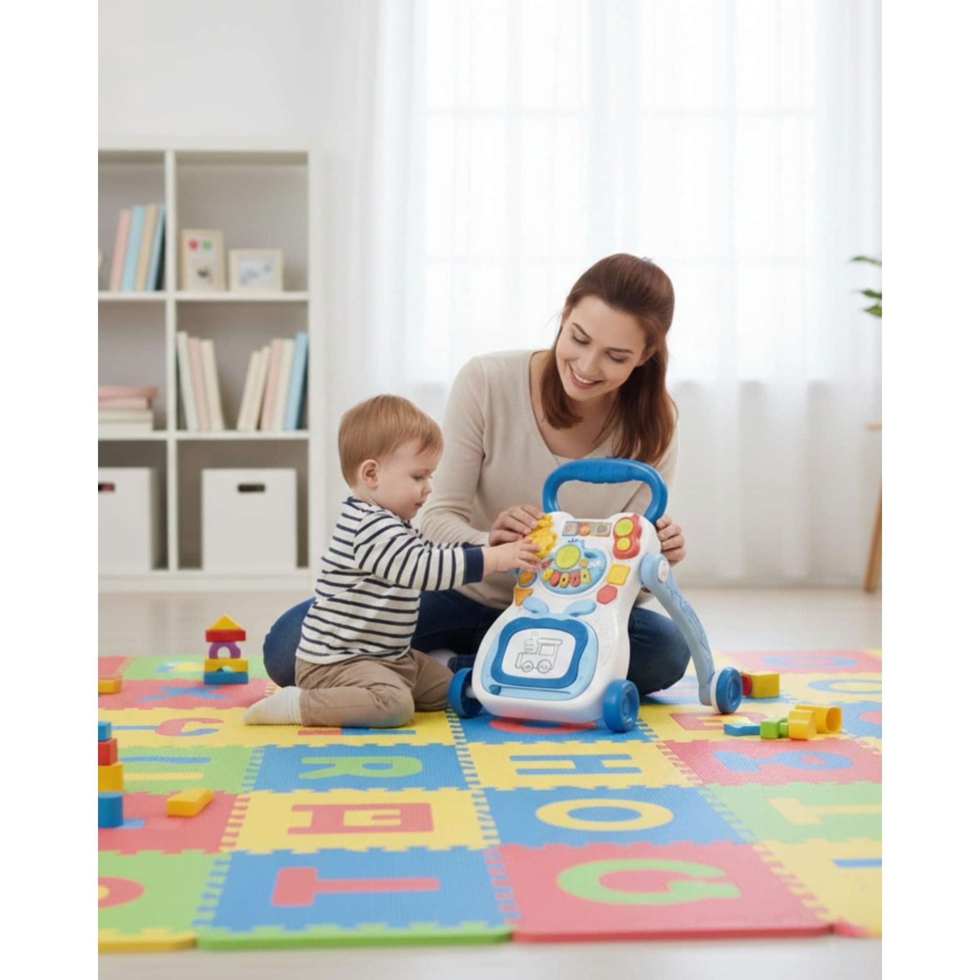 Todo Para El Hogar - Andador Interactivo Musical Con Luces Para Bebe