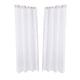 thumbnail image 4 of 2 Uds. Cortina Transparente Con Ojales, Cortina Impermeable Para Patio, Cortinas De Gasa Para Privacidad, 4 of 5