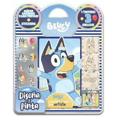Blister Sellos Bluey 2024  Vertice