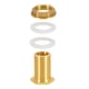 thumbnail image 1 of Accesorios De Jardín De Conector De Tanque De Agua De Latón Macizo M1 / ??2 '' M3 / 4 '' M1 '' DN20, 1 of 5