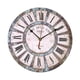 thumbnail image 5 of Reloj De Pared De Madera Rústica Sala De Estar Cocina Dormitorio Decoración Números Romanos, 5 of 5