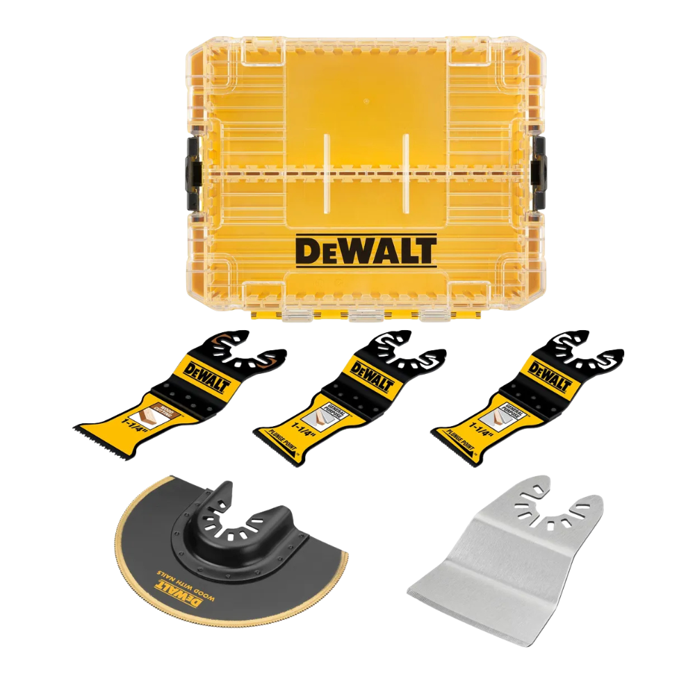 Set 5 Pzas. Oscilante Multiuso Accesorios Dewalt Dwa425Gset
