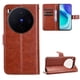 thumbnail image 1 of Funda tipo libro para vivo X300, cartera todo‑en‑uno, funda multifuncional con tarjetero y correa de muñeca desmontable, 1 of 4