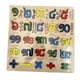 thumbnail image 4 of Tablero De Rompecabezas De Alfabeto De Madera, Material Didáctico Colorido Para Niños, Niñas, Niños, Adolescentes, Números Camboyanos, 4 of 5