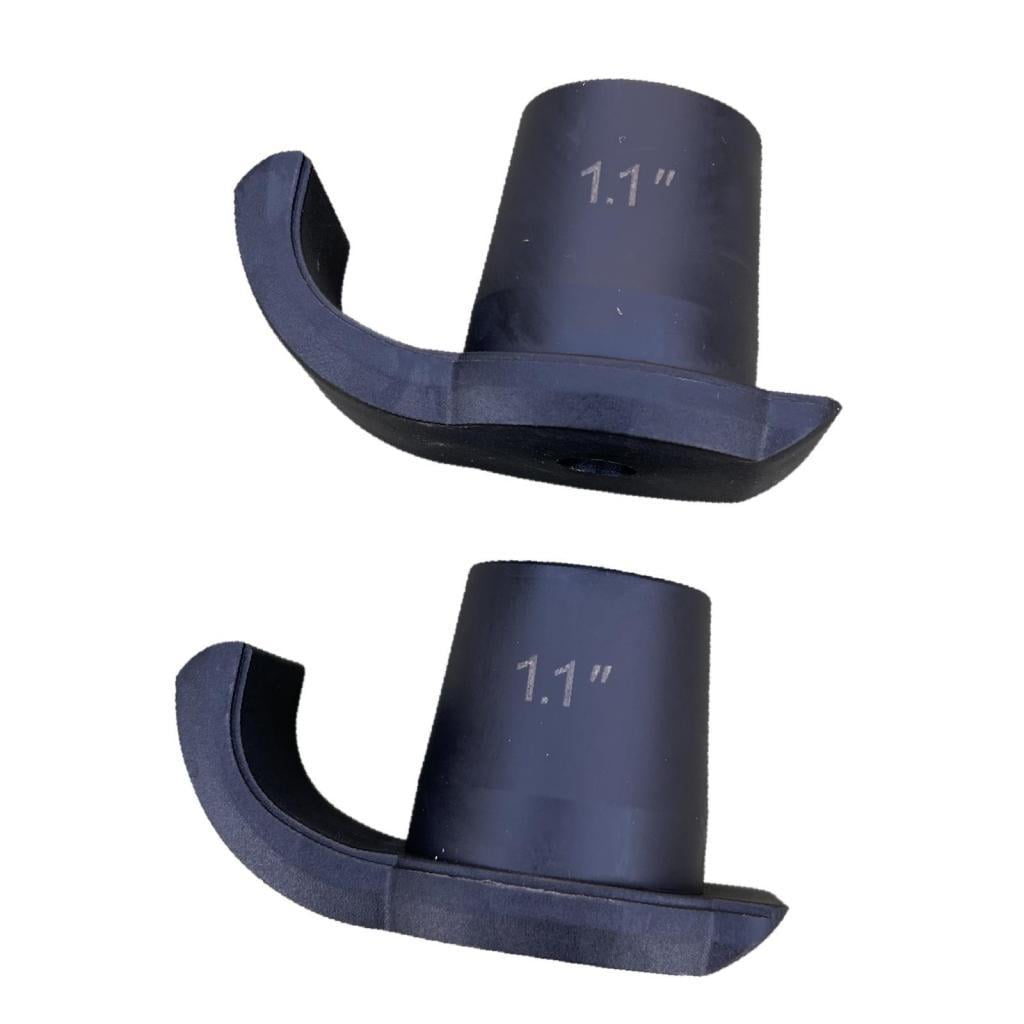 Magideal - 2 Uds., Deslizadores Para Caminar Y Esquiar, Deslizadores Para Caminar, Accesorios Para Caminar, Tapa De Posavasos De Fácil Instalación, Deslizadores, Agujero Negro 28mm