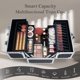 thumbnail image 2 of Funda organizadora de maquillaje FRENESSA portátil con cierre negro, 2 of 7