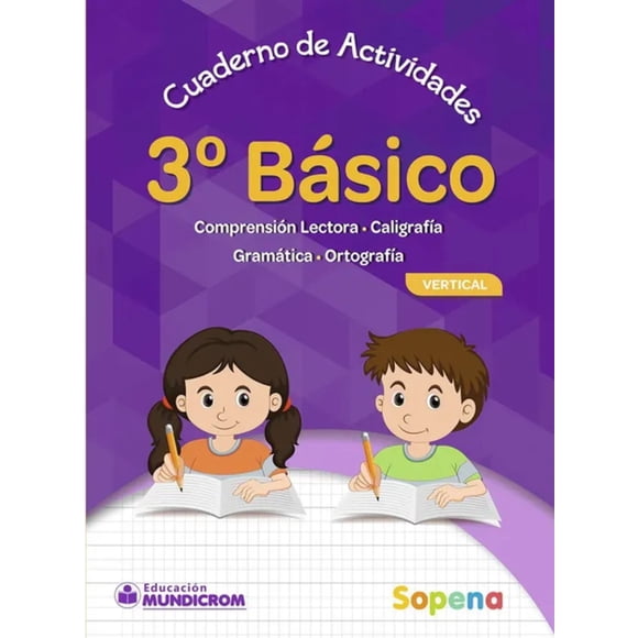 SOPENA CUADERNO ACTIVIDADES 3RO BASICO VERTICAL