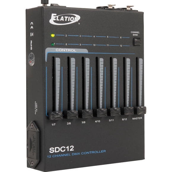 Controlador DMX ADJ SDC12 de 12 canales – Básico