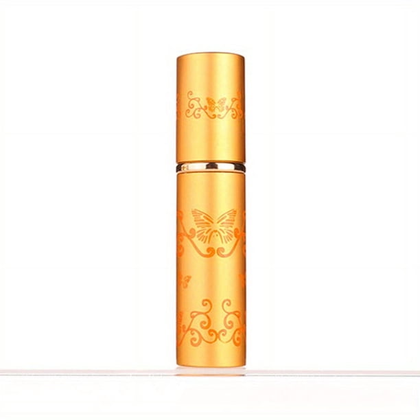 Perfume Spray Bottle, 5ML Travel Portable Perfume Tube Empty Bottle, Portable Travel Container, Mini Refillable Perfume Bottle With Spray Scent Pump Empty Cosmetic Containers