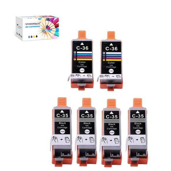 Cartucho De Tinta Compatible Con Pgi 35 Cli 36 Para Canon
