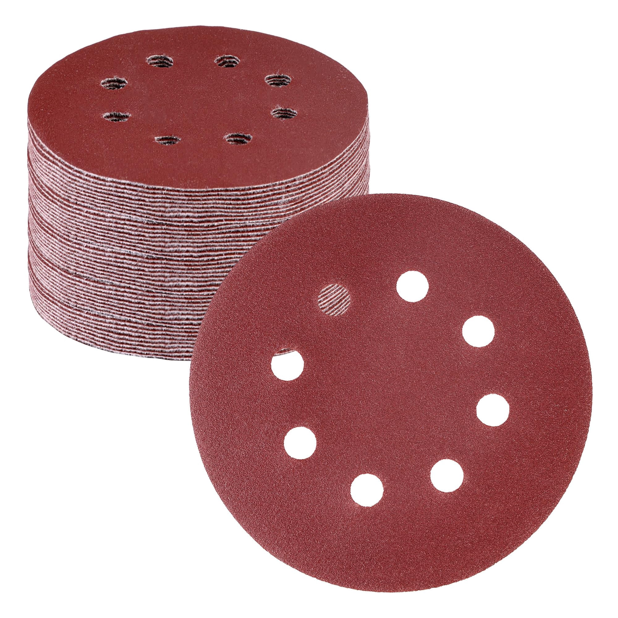Discos De Lijado Workpro, 50 Piezas, Grano 220, 5 Pulgadas, Para Lijadora Orbital