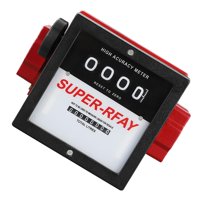 Ioensy - Medidor De Combustible Mecánico Confiable Para Transferencia De Combustible Medidor De Litros De Flujo De Combustible 1 Pulgada