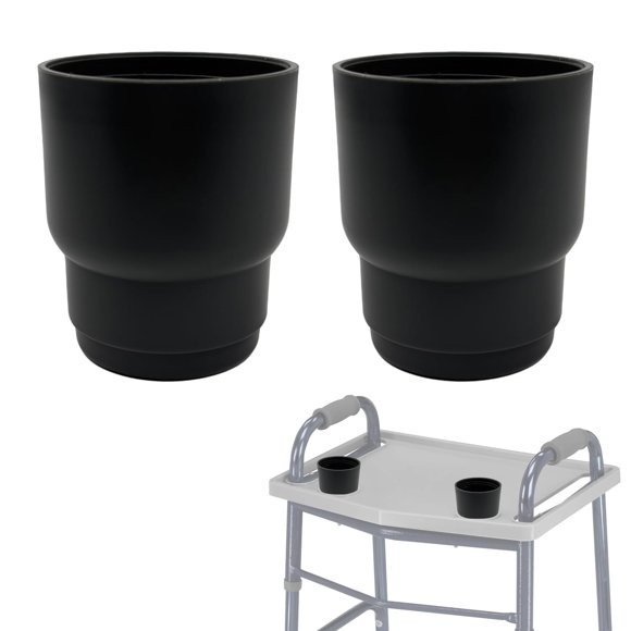 Portavasos MENURSY 41‑48 cm para caminador – Pack de 2