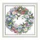 thumbnail image 4 of Kit De Punto De Cruz Estampado The Art Of Hummingbirds, Costura Artesanal, 11CT, 65x64cm, 4 of 5