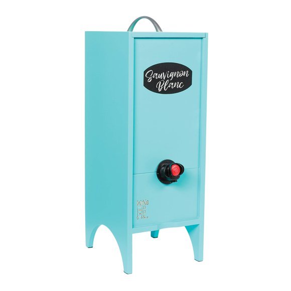 Dispensador de vino Wine Nook 3 L Turquesa – incluye tiza