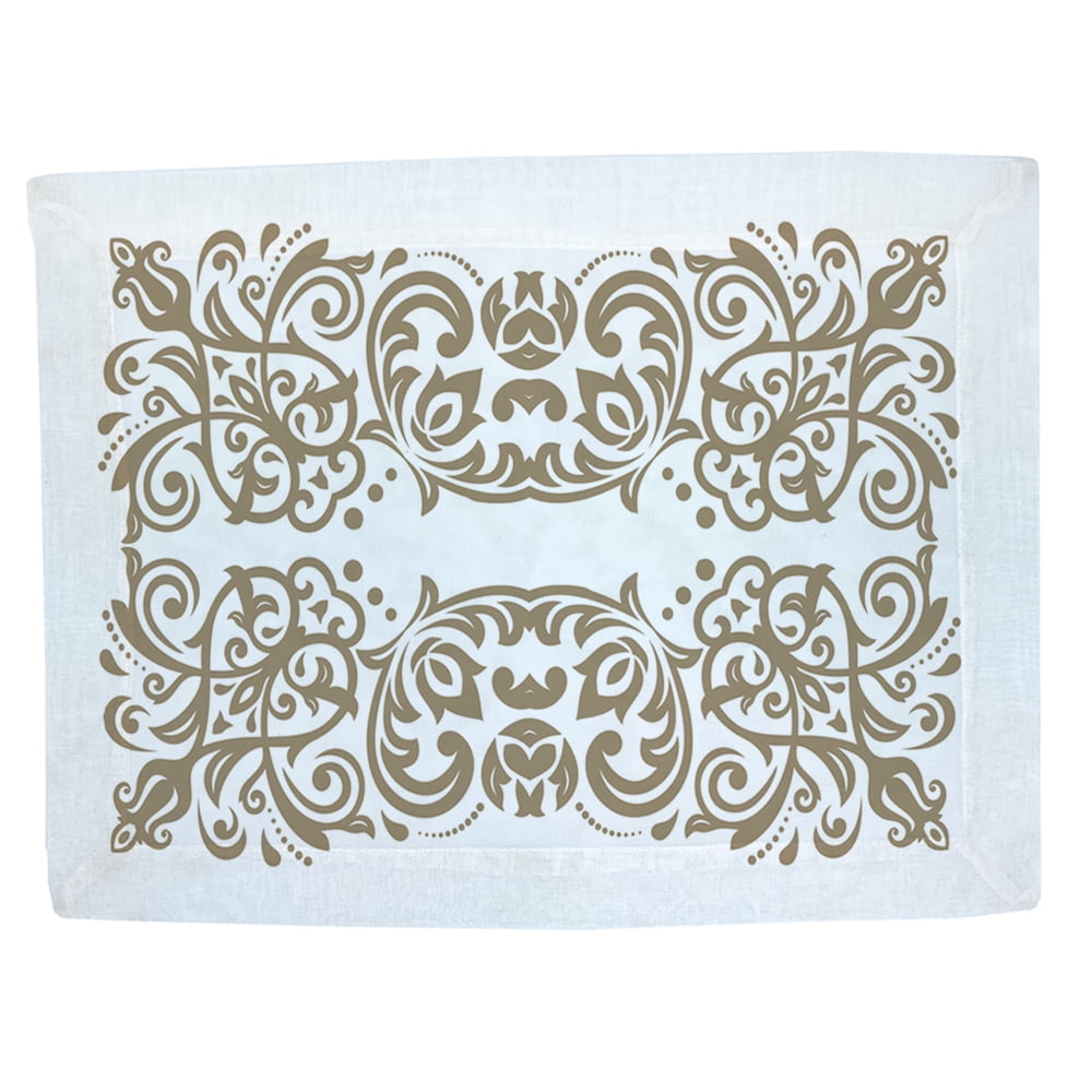 Tuyo Print - Set 4 Individuales Velo Organza Versalles