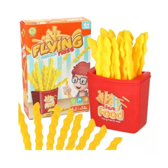 Juego De Mesa Papas Fritas Saltarinas Para Niños Y Niñas rojo Talla Única