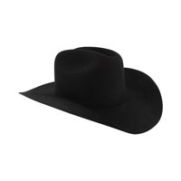 Sombrero Vaquero Stetson Apache 4X Buffalo Felt Negro Para Hombre