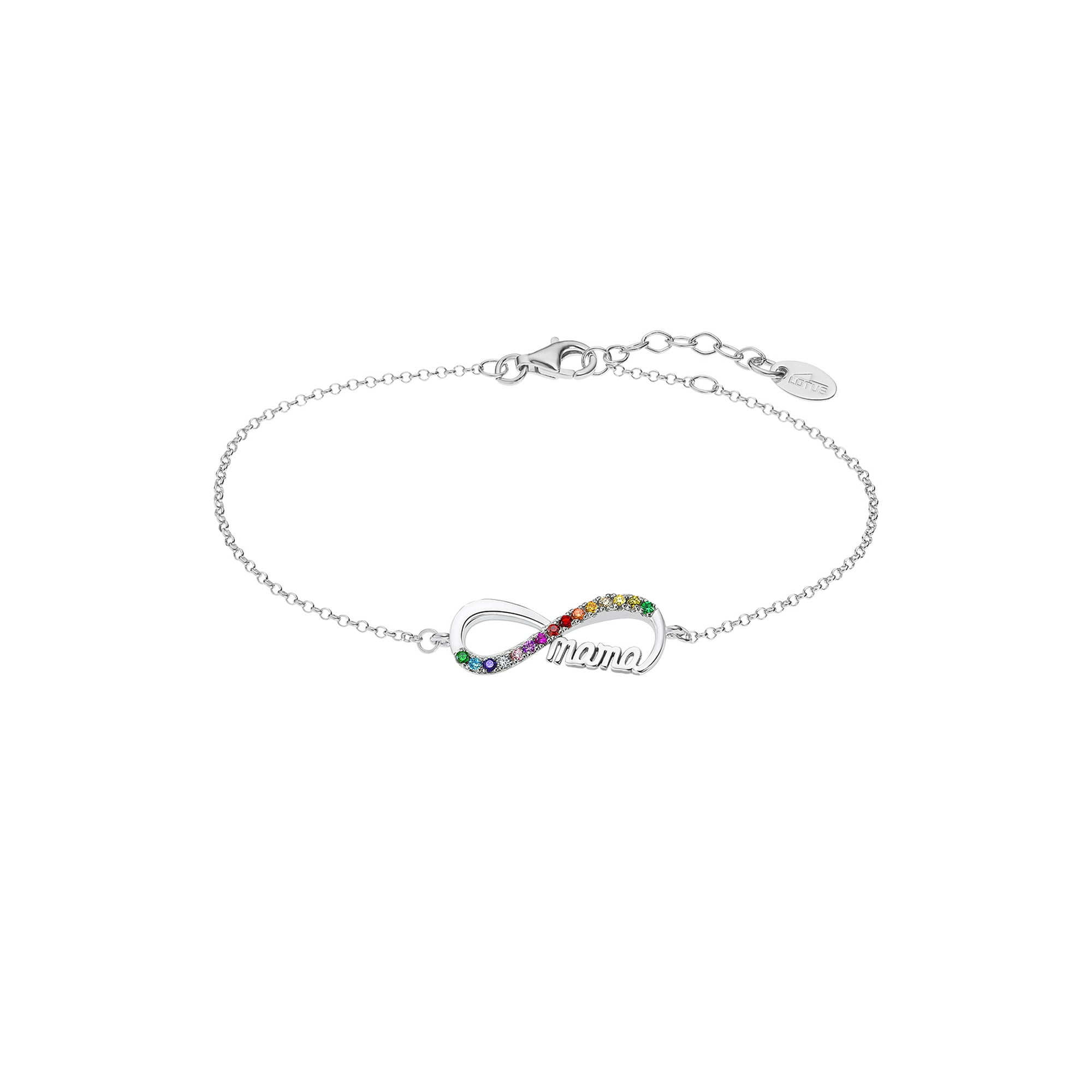 Collana Lotus Silver Mother's Love LP3213-1/1 – Gioiello In Metallo Bianco, Simbolo Dell'Amore Materno