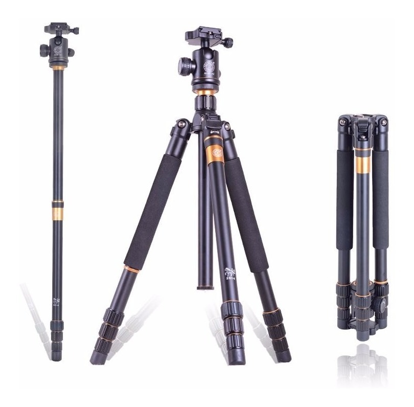 Genérico - Trípode Monópodo Profesional Q999 + Bolso