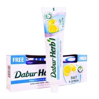 Dabur Amla - Pasta Dental Herb'L Sal & Limón + Cepillo De Dientes 150Gr