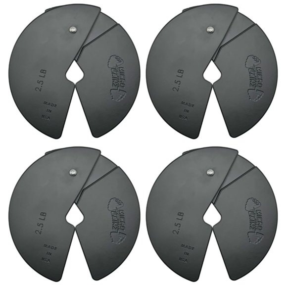 Set de 4 discos fraccionales Micro Gainz de 2,5 lb