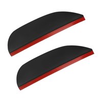 Magideal - Paquete De 2 Espejos Retrovisores Para Lluvia, Cejas, Espejo Lateral Para Coche, Protectores De Visera Para Lluvia, Decoración, Cubierta Para Lluvia,