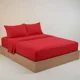 thumbnail image 3 of Juego De Sábanas Tfi Para Colchón 2 Plazas 235 Cm Rojo Liso, 3 of 3